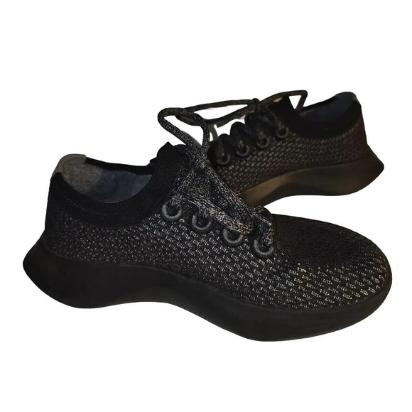 Allbirds Women's Tree Dasher 2 Wool Lightweight Sneaker Natural Black Size 5.5 - Picture 1 of 5